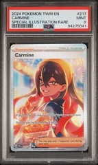 Carmine - 217/167 - Special Illustration Rare PSA9